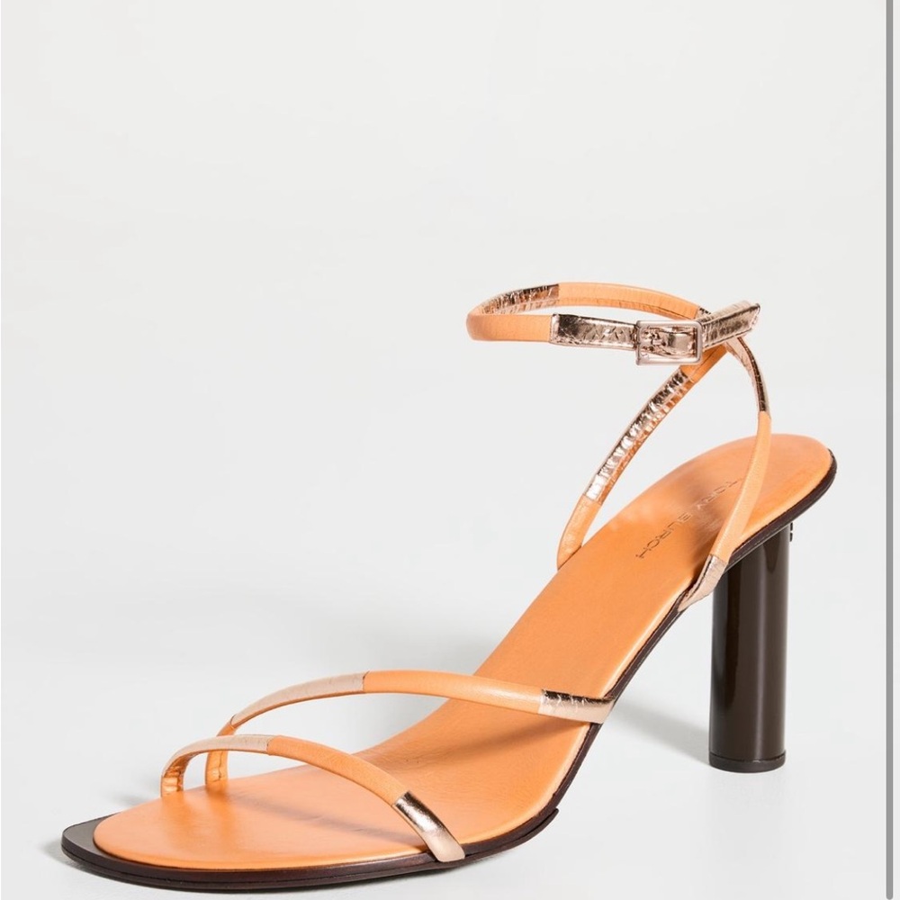 TORY BURCH ORANGE HEELS